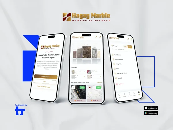 تطبيق حجّاج ماربل لطلب عروض أسعار الرخام والجرانيت