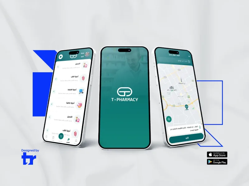 T Pharmacy Inventory and Stock Management App Interface