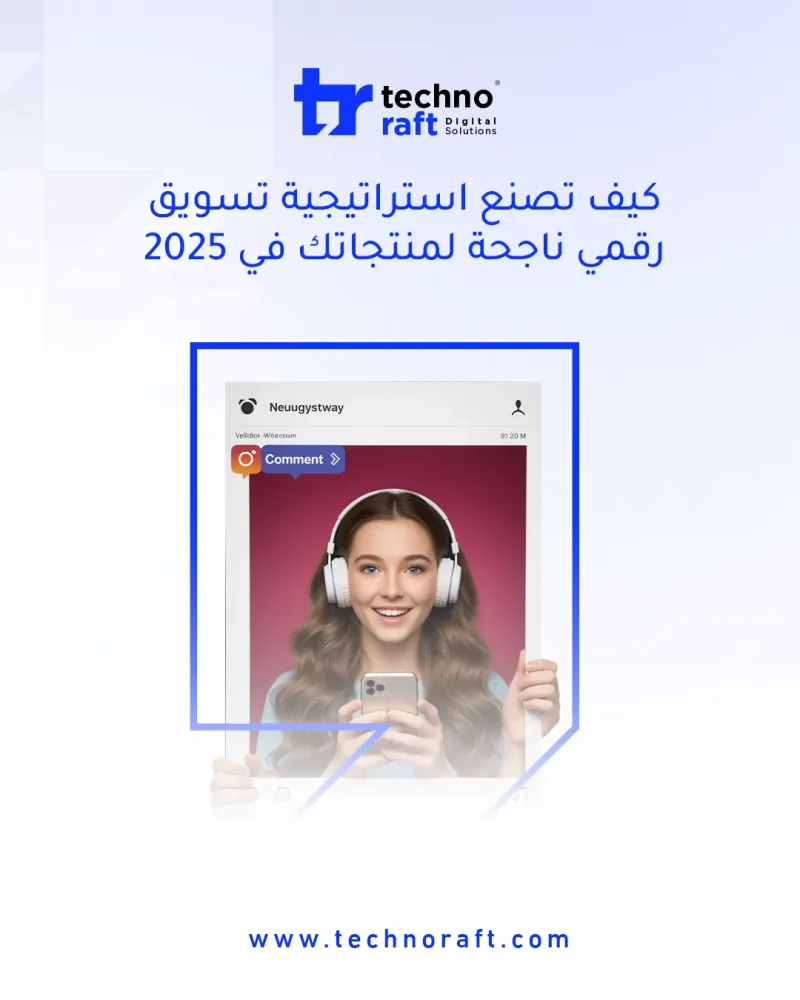كيف تصنع استراتيجية تسويق رقمي ناجحة لمنتجاتك في 2025؟